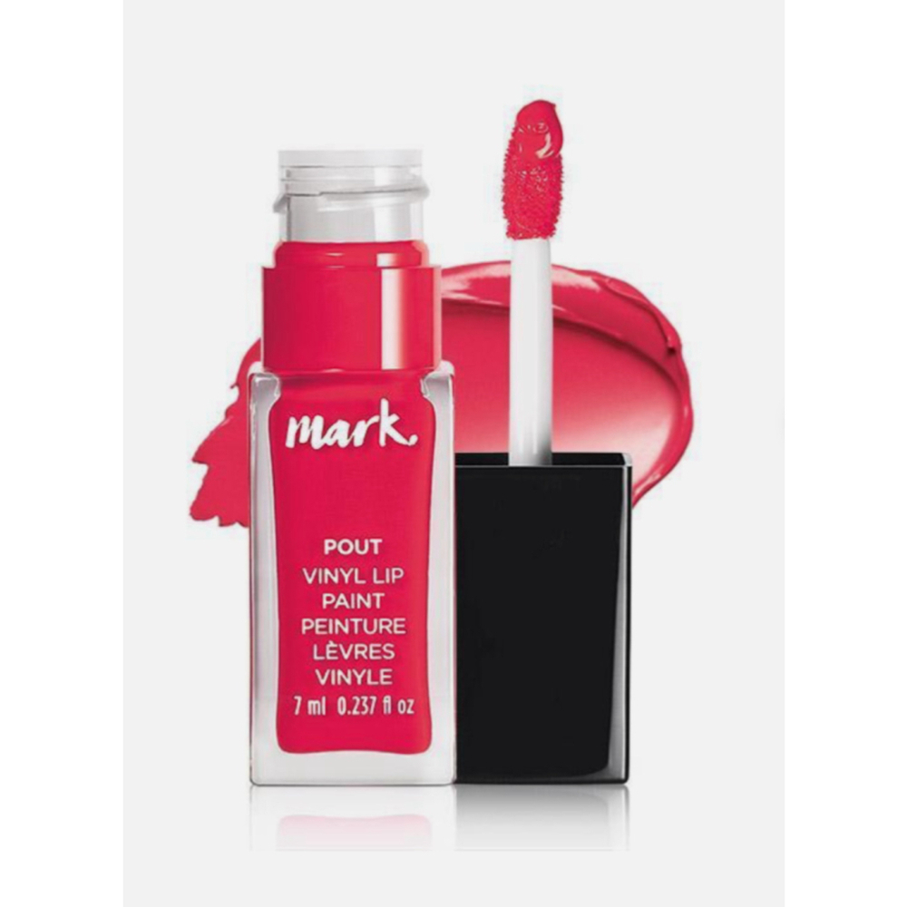 Avon Mark Pout Vinyl Lip Paint Primer Gloss Retired Color: Glamour